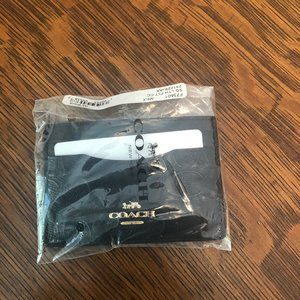 Coach Signature Leather Card Case